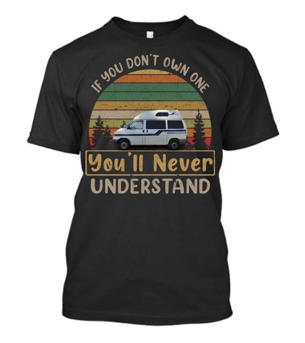 Vw T4 Holdsworth Vision You'll Never Understand Vintage Stripes T-Shirt