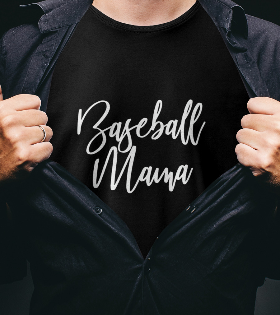 Baseball Mama Simple T-Shirt