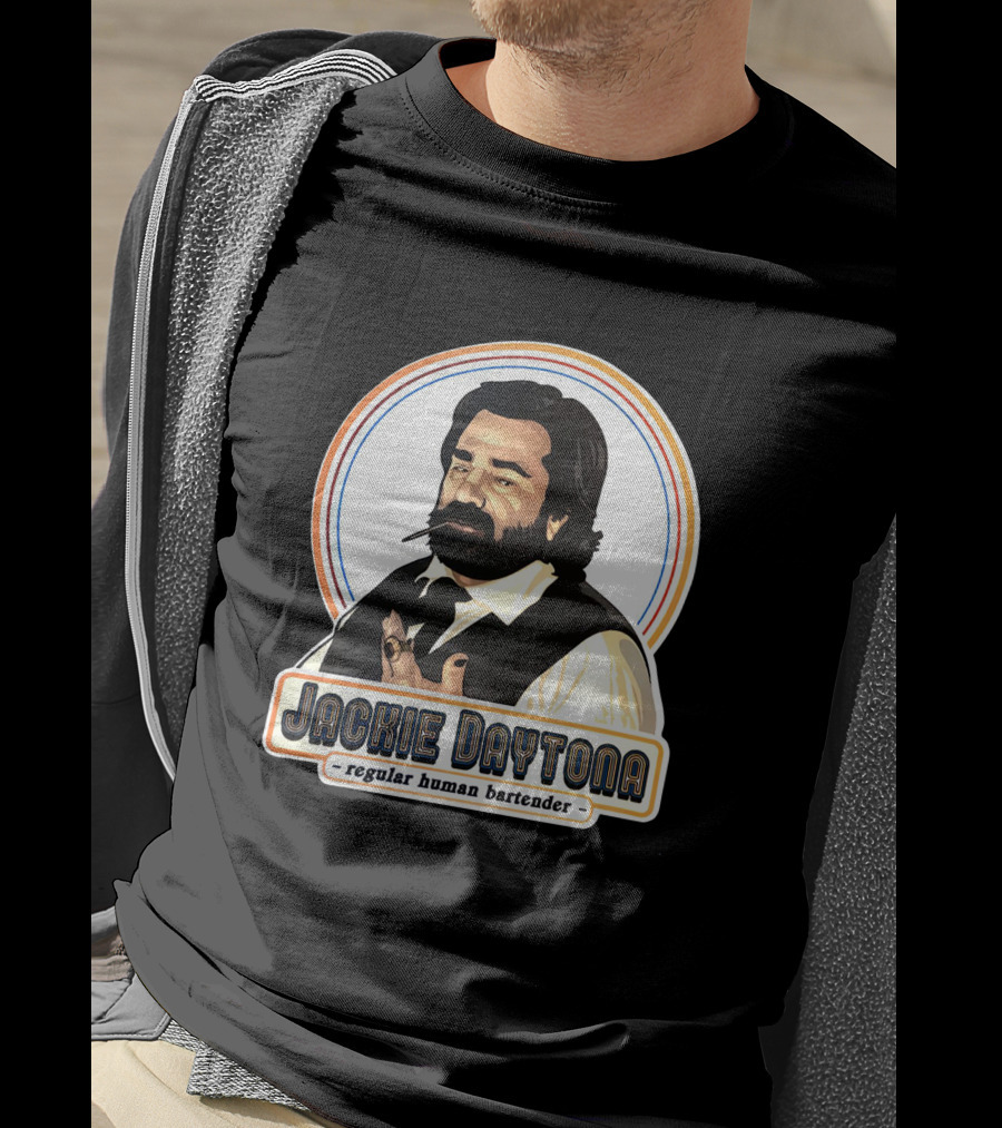 Jackie Daytona Regular Human Bartender Vintage T-Shirt