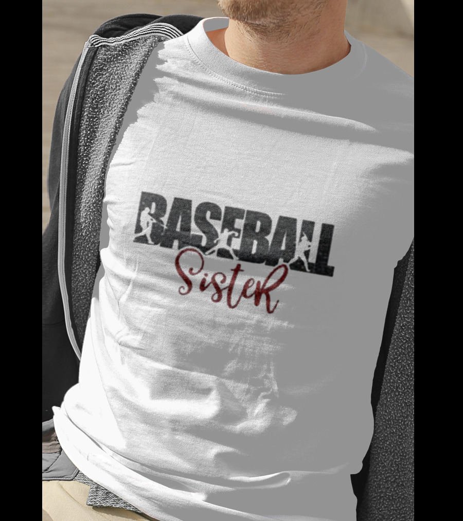 Baseball Sister Simple T-Shirt