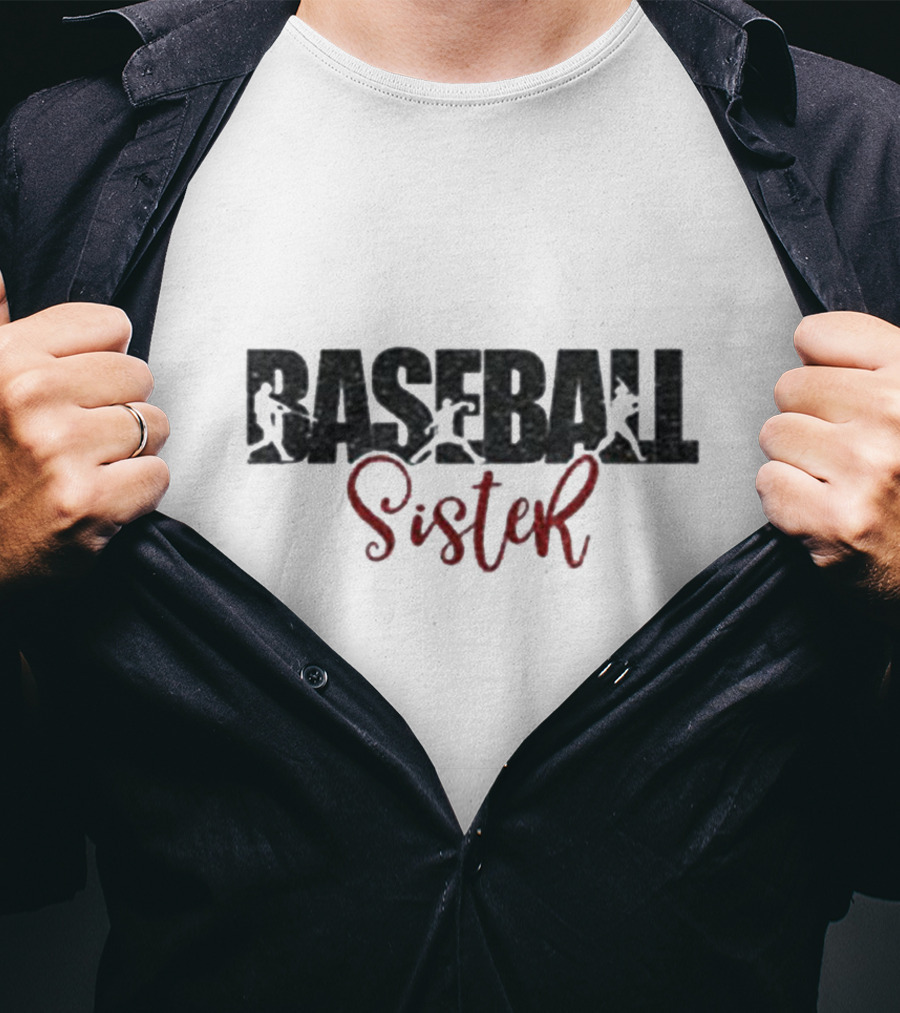 Baseball Sister Simple T-Shirt