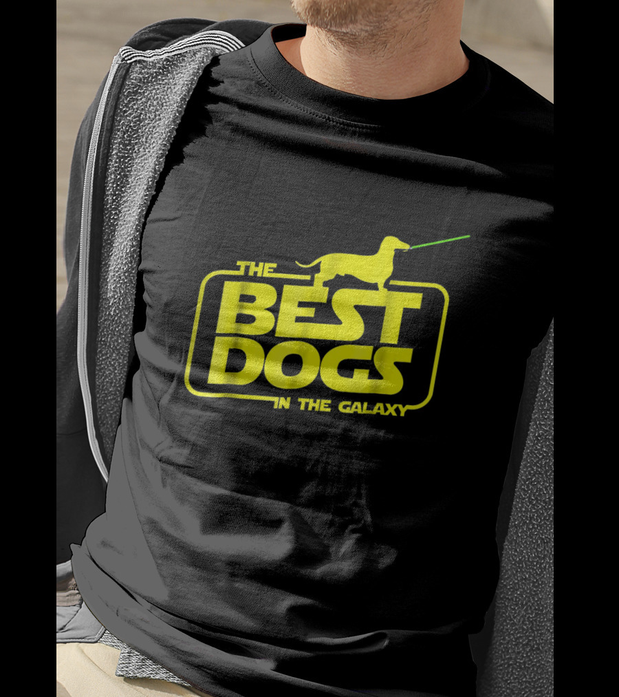 Best Dogs In The Galaxy Dachshund Star Wars T-Shirt