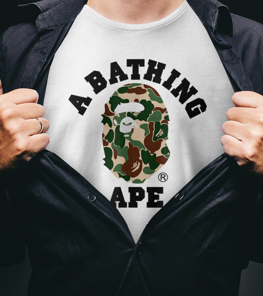 A Bathing Ape Camo Signature T-Shirt