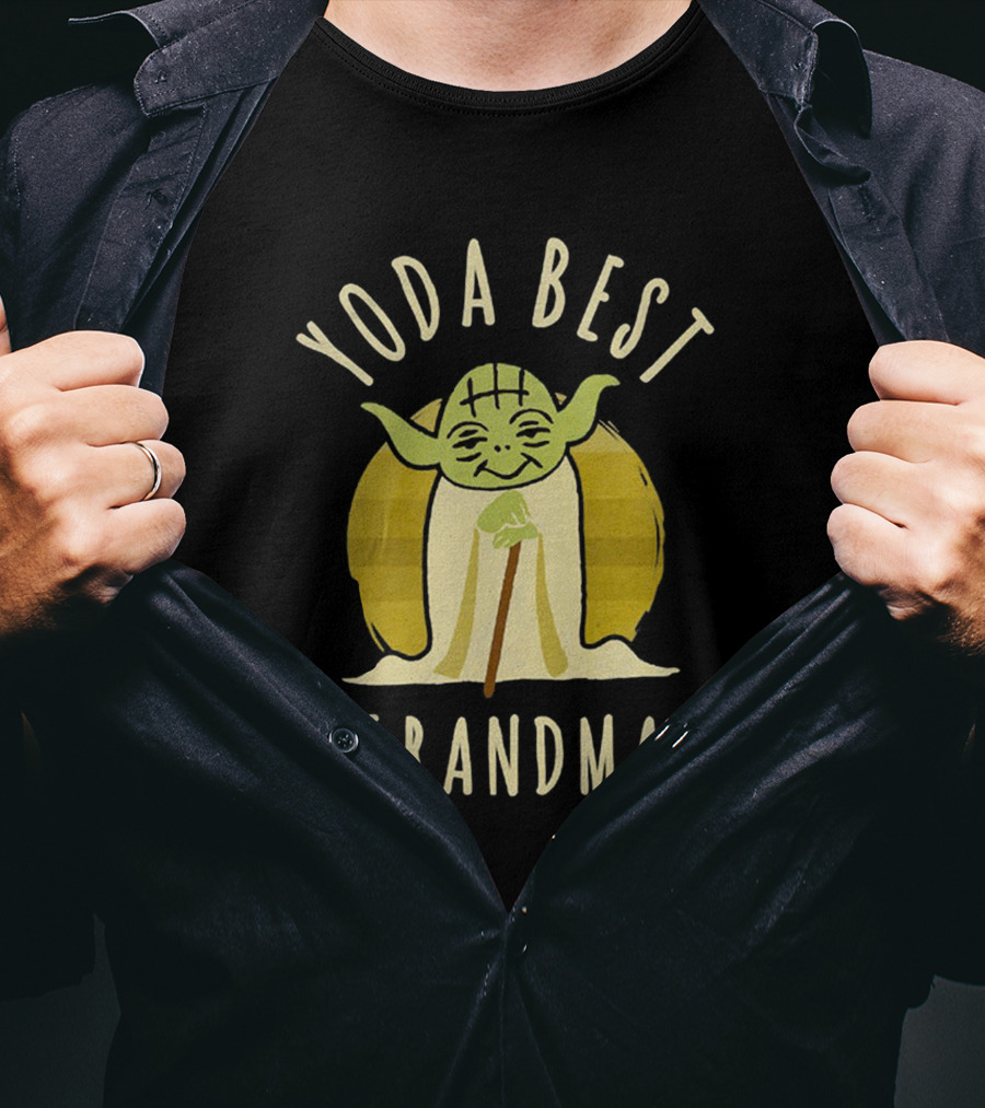 Yoda Best Grandma Star Wars T-Shirt