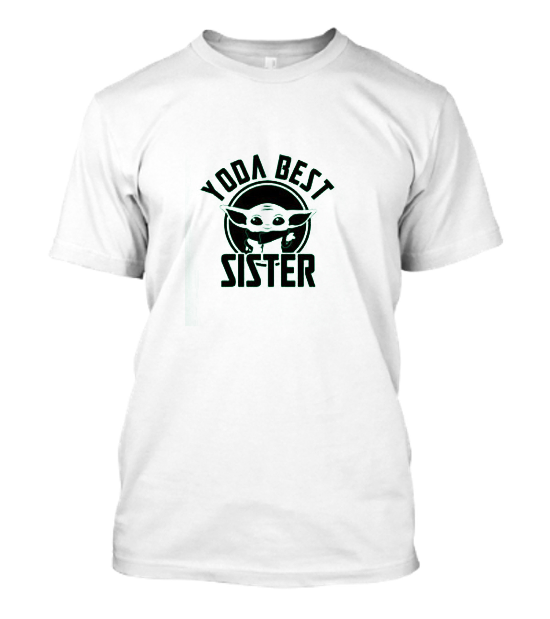 Yoda Best Sister Baby Yoda Grogu Star Wars T-Shirt