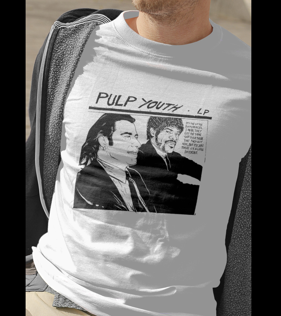 Pulp Youth LP Vintage Characters Comic T-Shirt