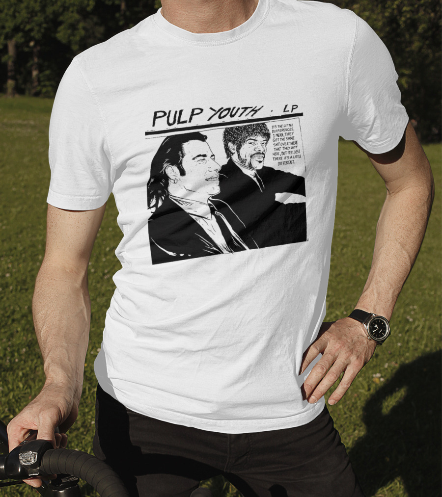Pulp Youth LP Vintage Characters Comic T-Shirt