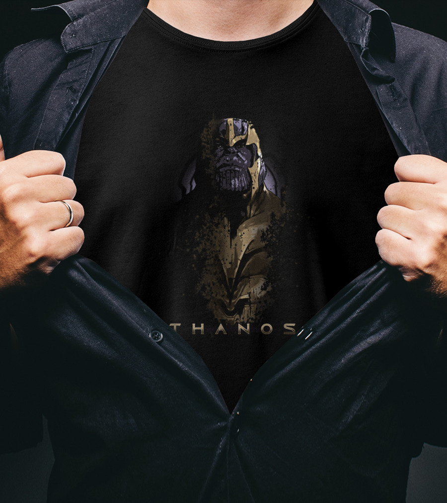 Thanos Marvel Avengers Endgame Disintegration T-Shirt