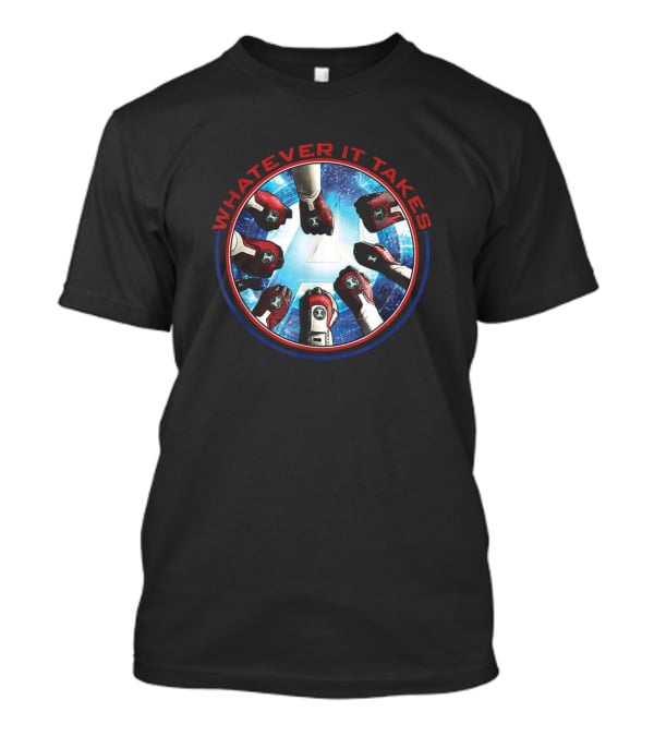 Marvel Avengers Endgame Iconic Fist Circle Whatever It Takes Team Unity T-Shirt