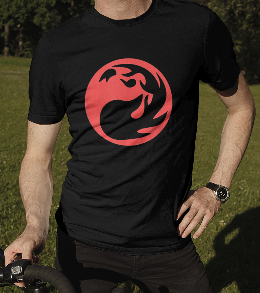 Red Mana Symbol Magic TCG Gathering Mana Symbols T-Shirt