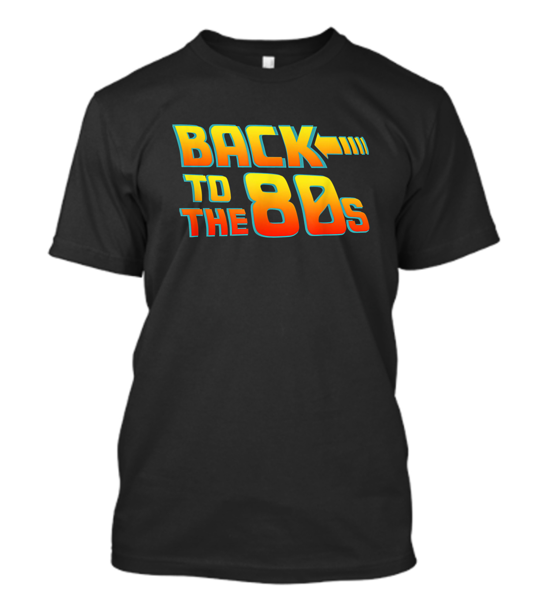 Back To The 80s Retro Fancy Dress Costume Party T-Shirt