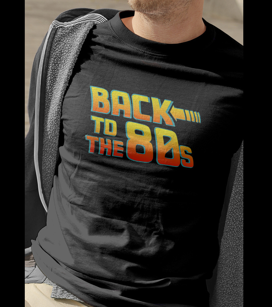 Back To The 80s Retro Fancy Dress Costume Party T-Shirt