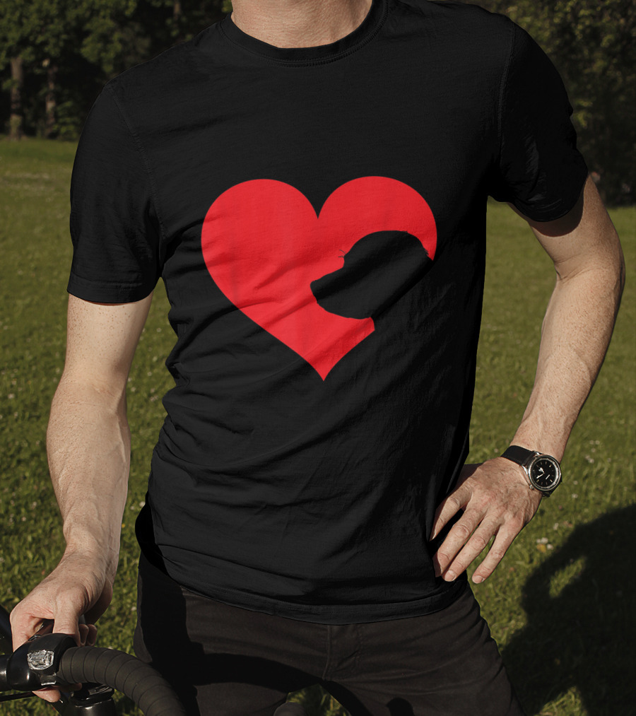 Labrador Retriever Heart For Lab Lovers T-Shirt
