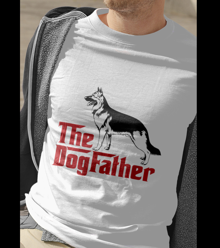 The Dogfather German Shepherd I Love My Pet Funny T-Shirt