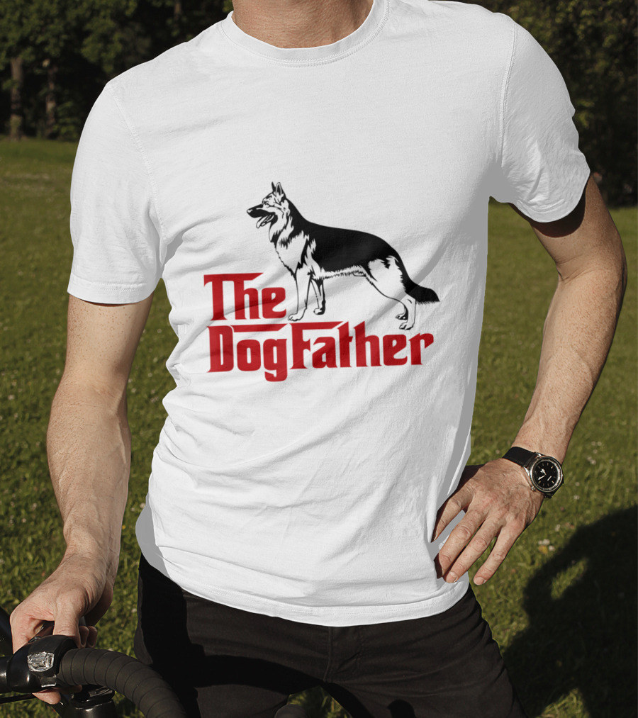 The Dogfather German Shepherd I Love My Pet Funny T-Shirt