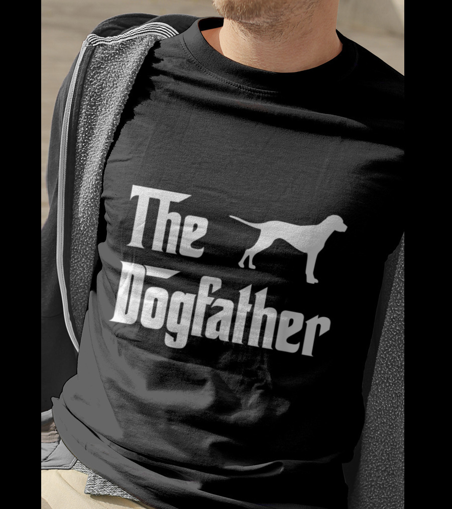 The Dogfather Labrador Dog Lovers Iconic T-Shirt