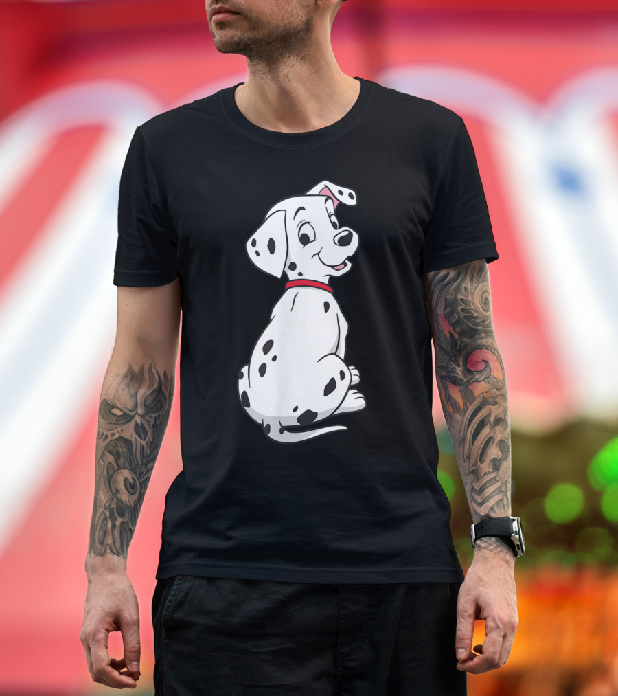 Disney 101 Dalmatians Rolly's Back with Cute Spotty Puppy Character T-Shirt