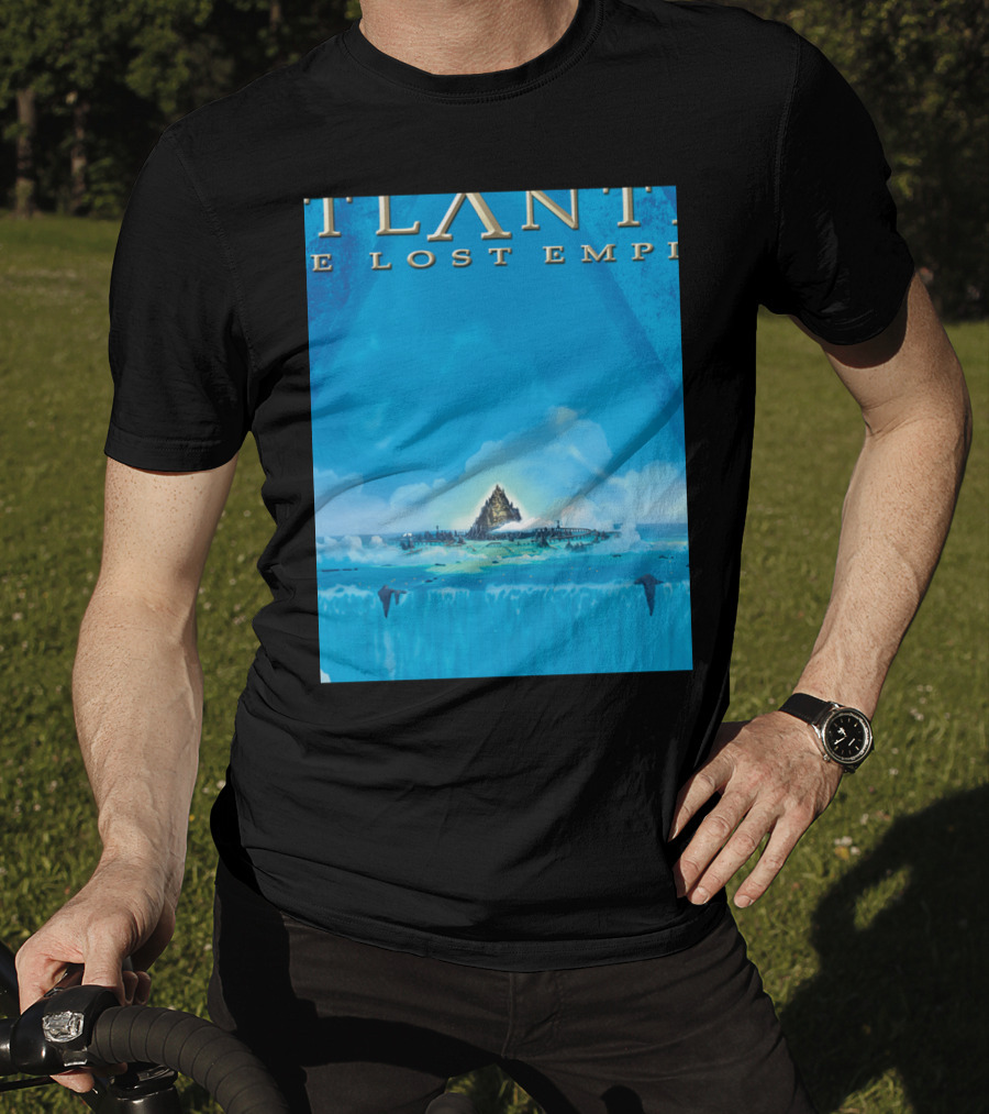 Atlantis The Lost Empire Disney Movie Scene Fade T-Shirt