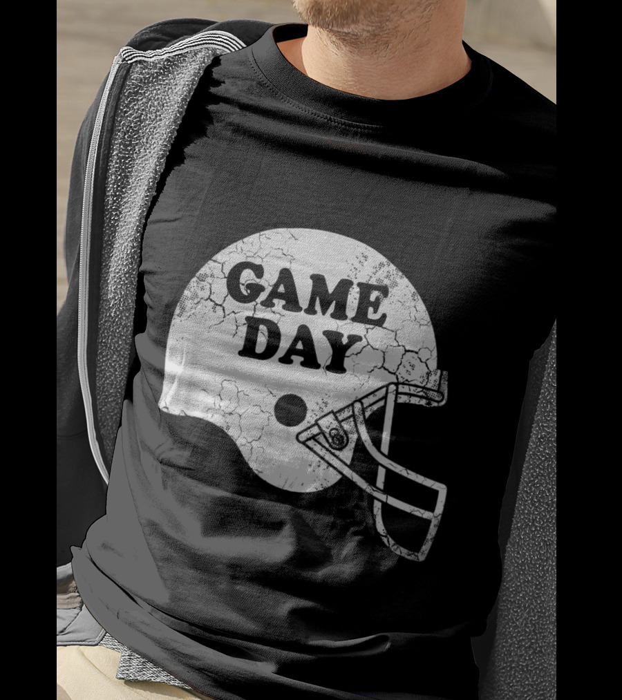 Game Day Football Helmet T-Shirt