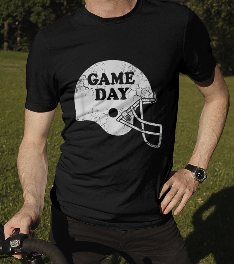 Game Day Football Helmet T-Shirt