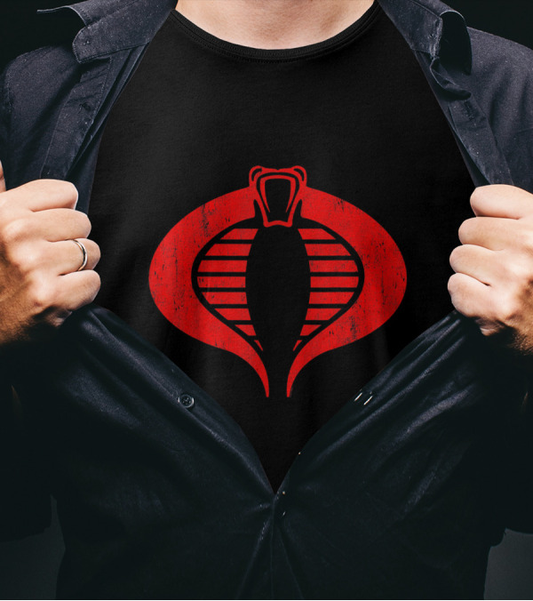 GI Joe Cobra Command Red Cobra T-Shirt