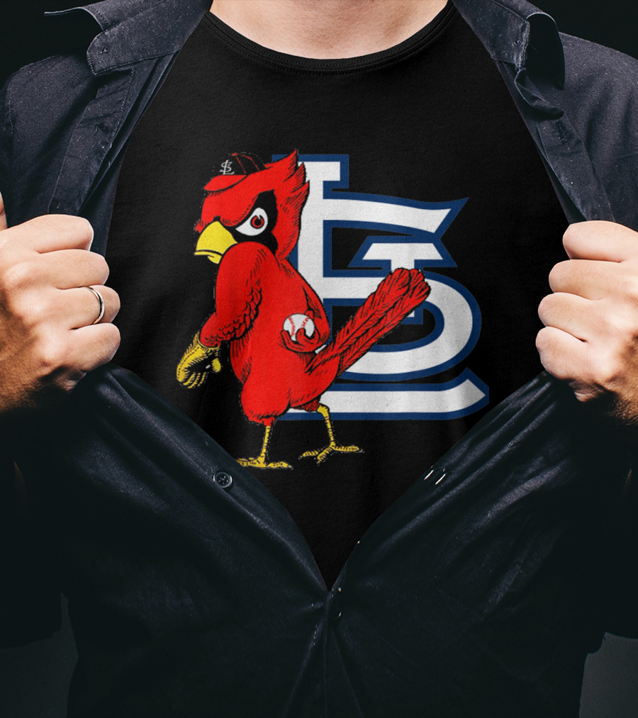 St Louis Cardinals Baseball Fan Jersey Sports Team Cardinal T-Shirt