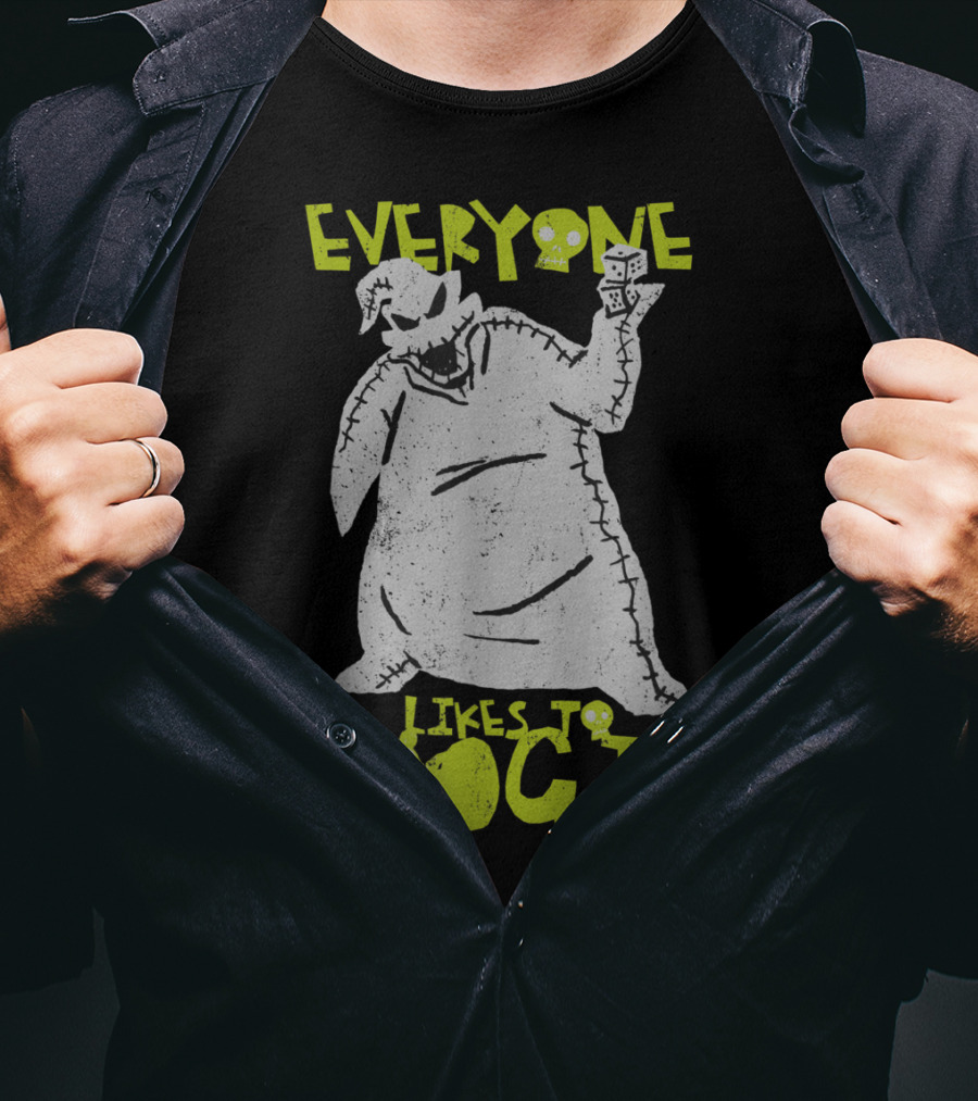 Everyone Likes To Boogie Disney The Nightmare Before Christmas Oogie Boogie T-Shirt