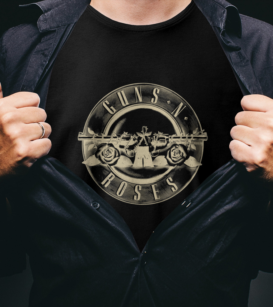 Guns N' Roses Vintage Reverse Emblem T-Shirt