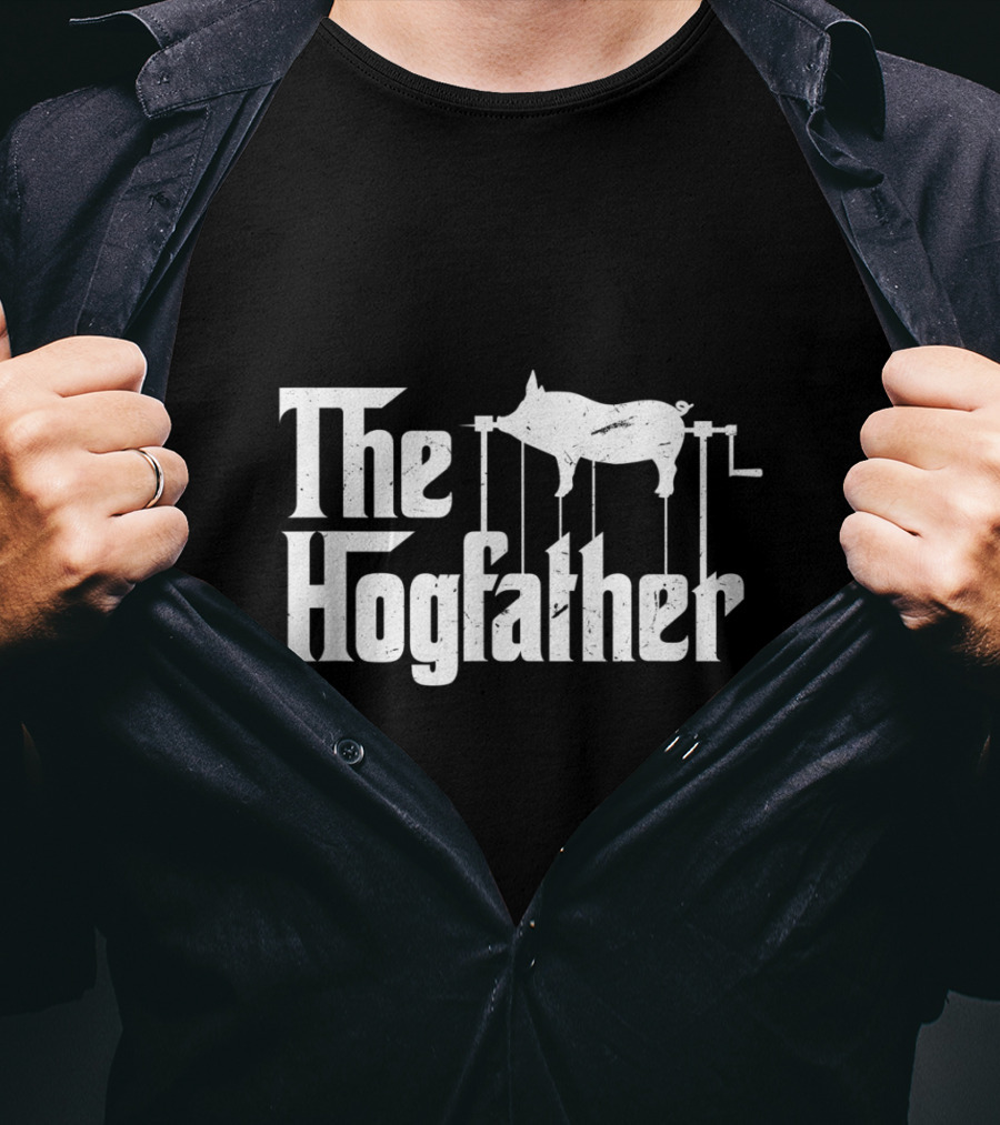 The Hogfather Barbecue Chef Funny BBQ Grill Master Godfather T-Shirt