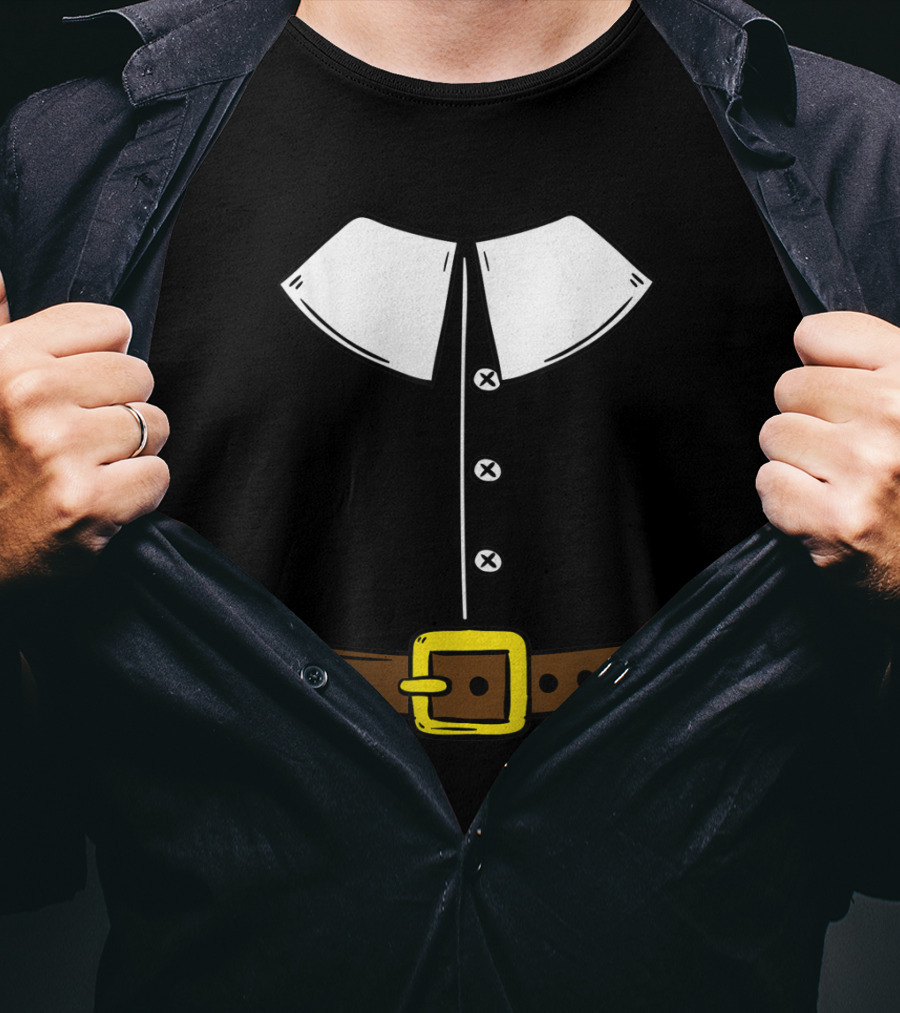Funny Thanksgiving Pilgrim Costume T-Shirt