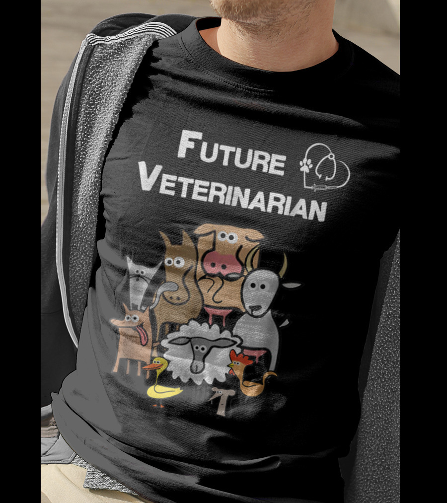 Future Veterinarian Animal Group T-Shirt