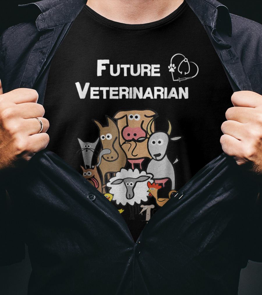 Future Veterinarian Animal Group T-Shirt