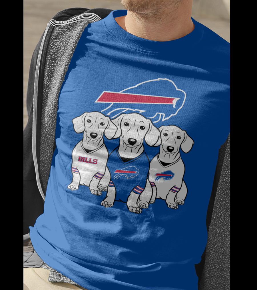 Bills Buffalo Dachshund  T-Shirt