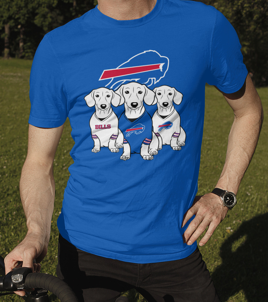 Bills Buffalo Dachshund  T-Shirt
