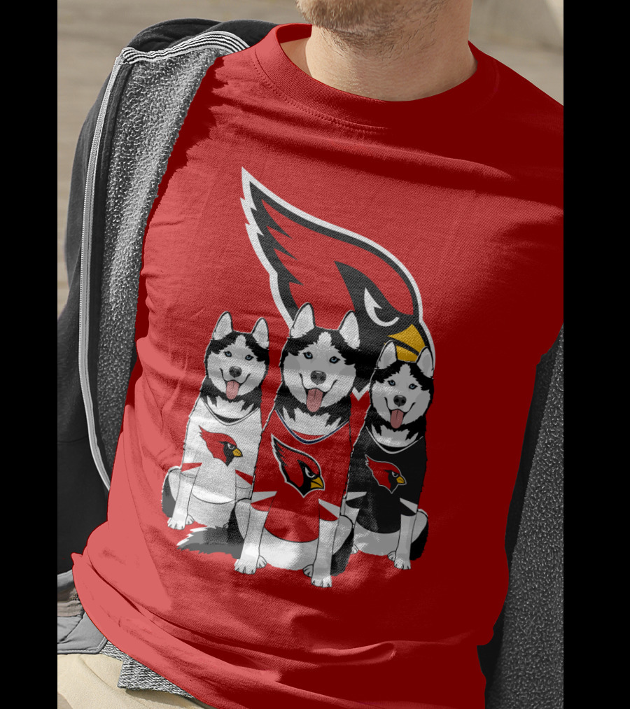 Arizona Cardinals Husky Trio T-Shirt