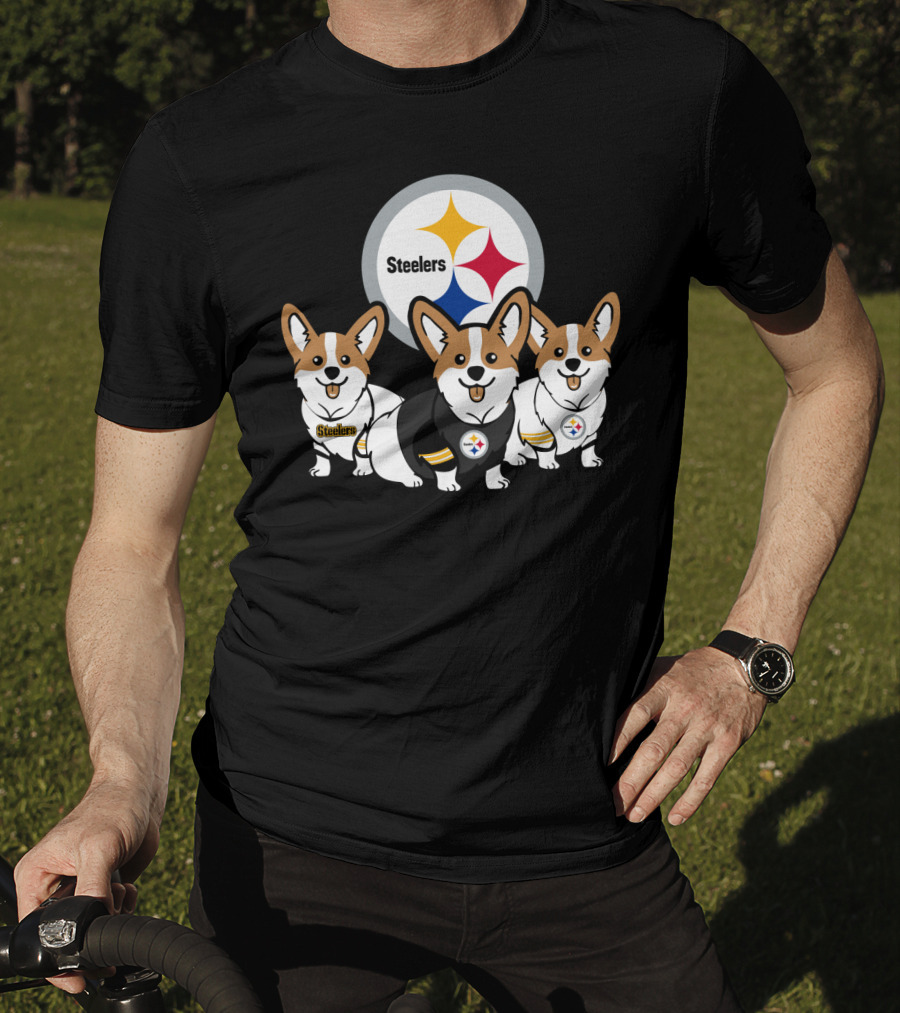 Steelers CorgiTrio T-Shirt