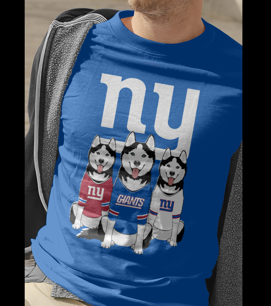 New York Giants Huskie T-Shirt