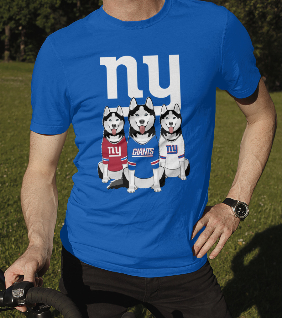 New York Giants Huskie T-Shirt