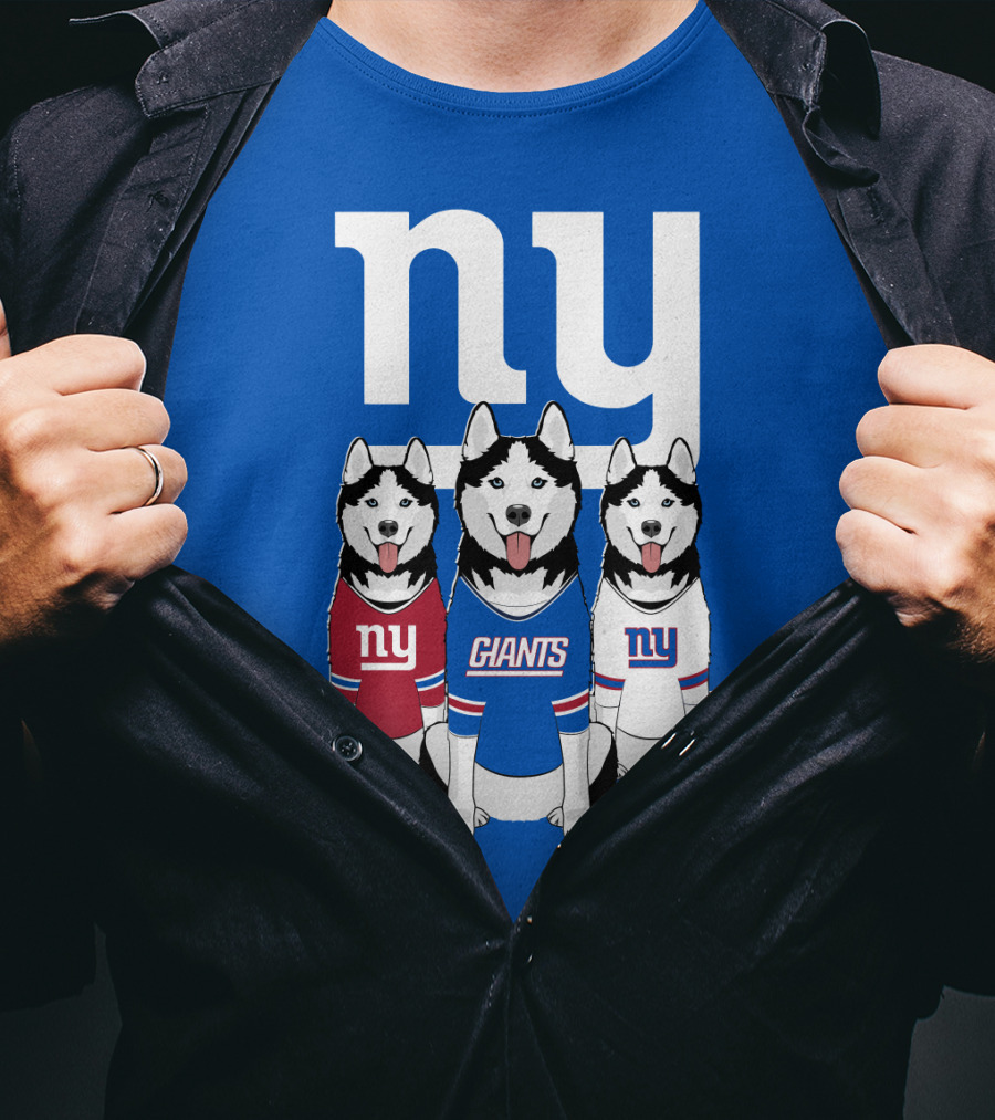 New York Giants Huskie T-Shirt