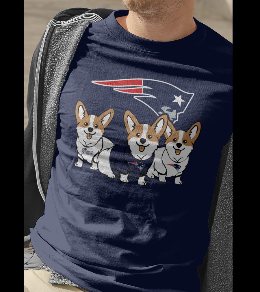 Patriots Corgi T-Shirt