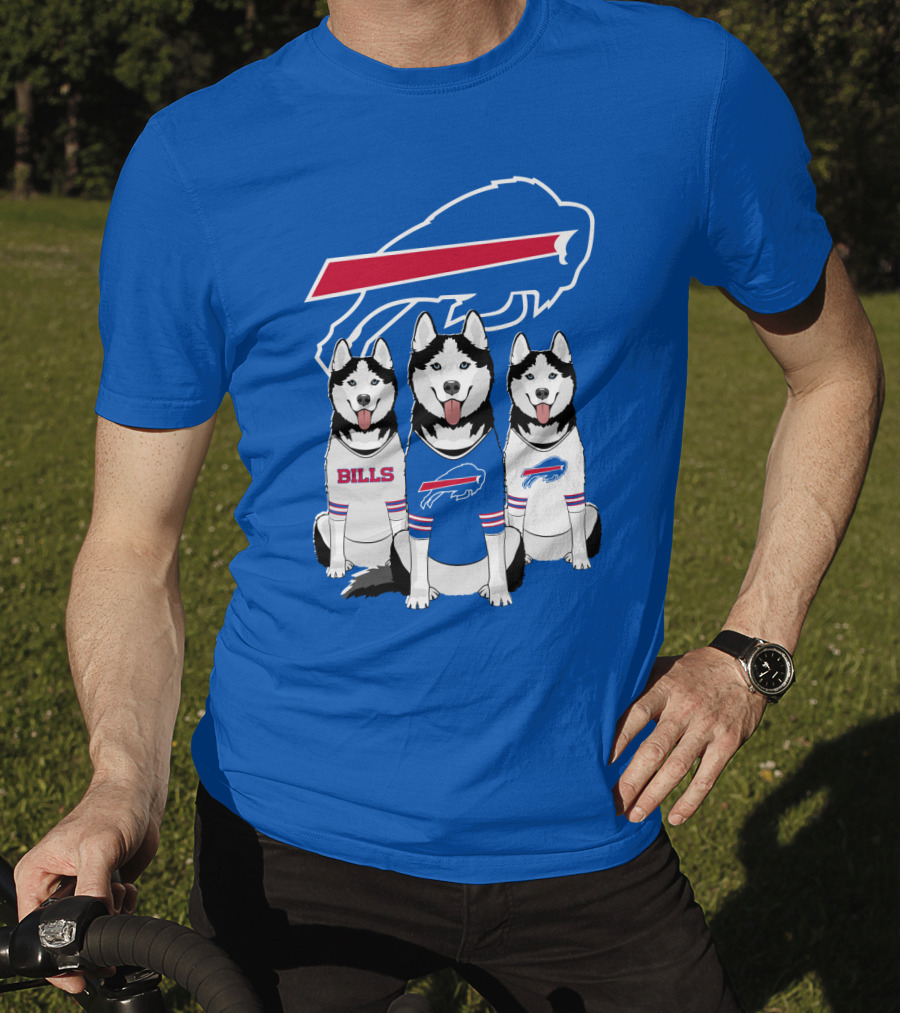 Bills Buffalo Husky Trio T-Shirt