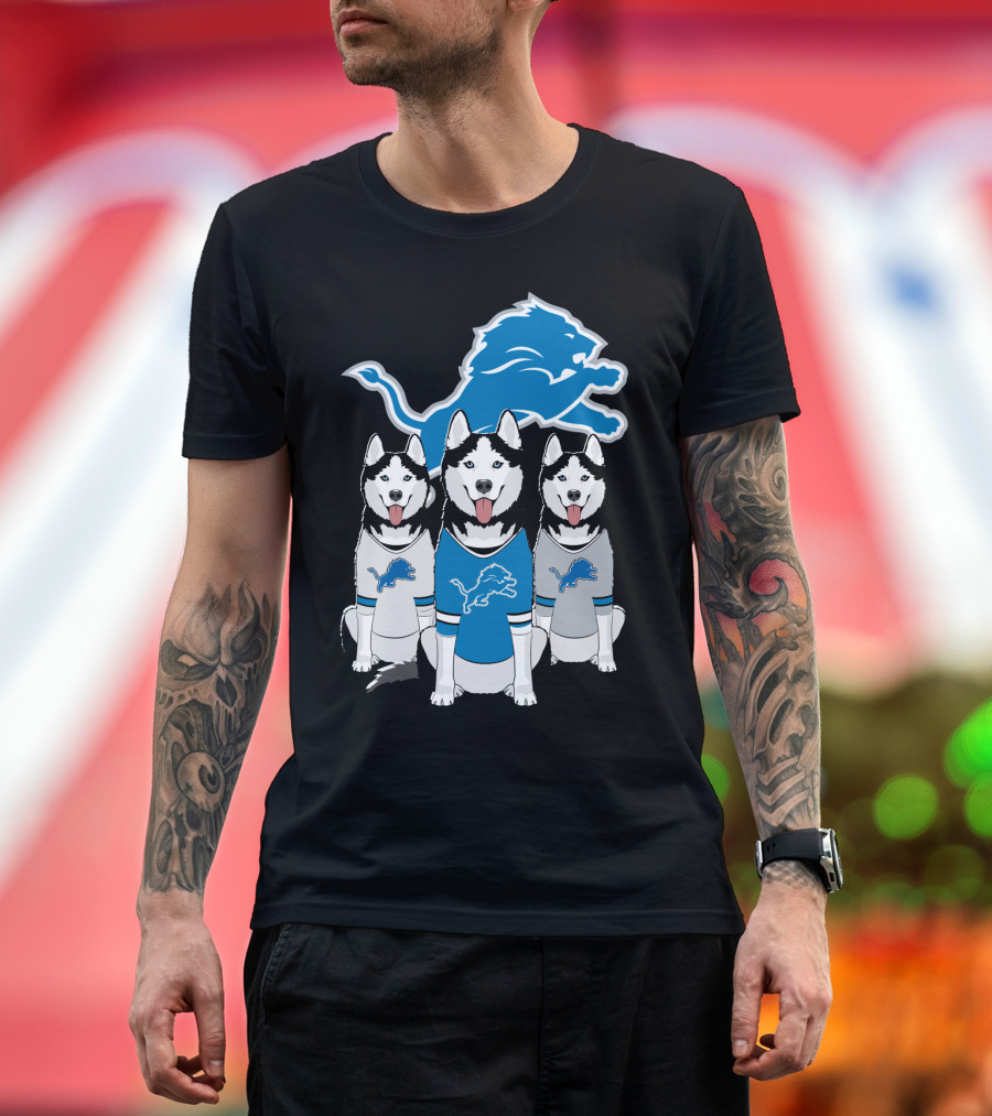 Detroit Lions Husky T-Shirt
