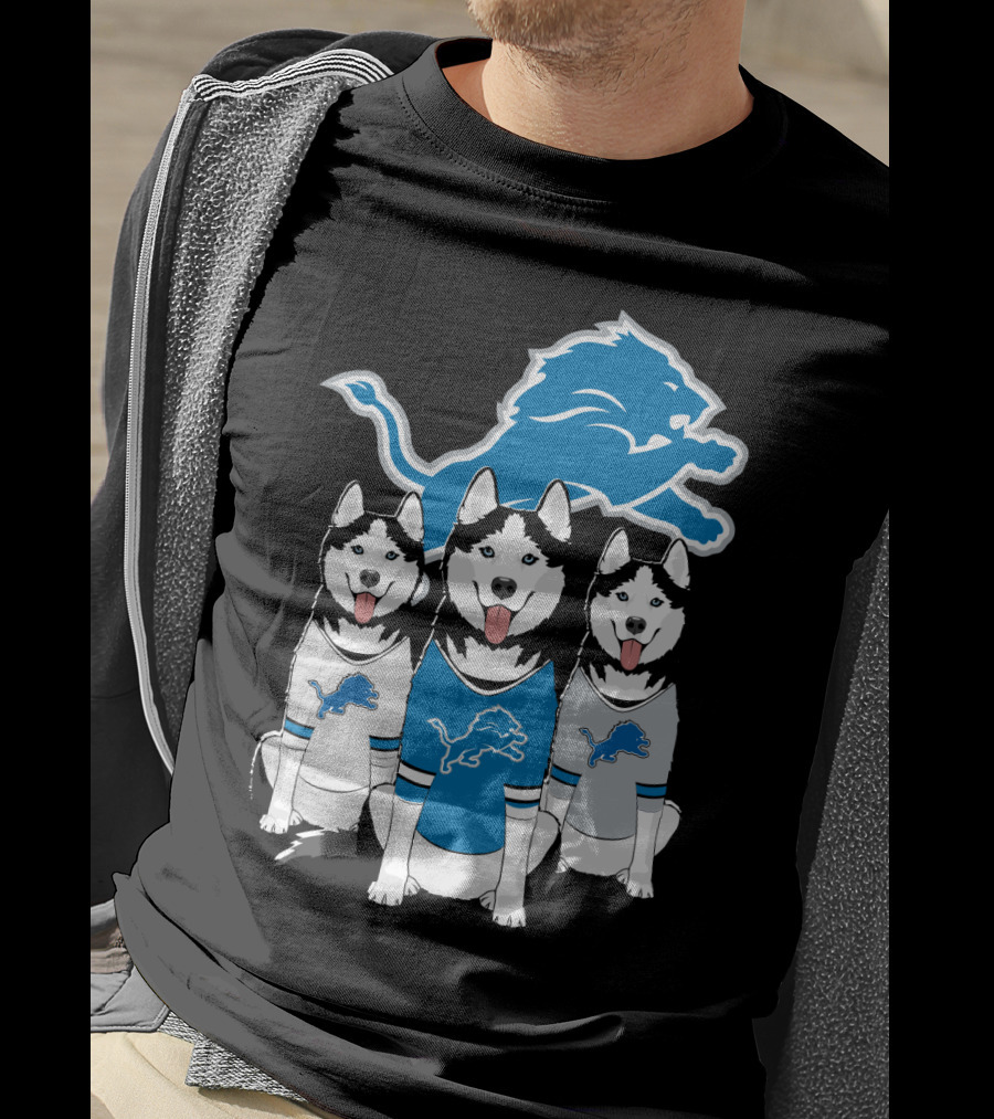 Detroit Lions Husky T-Shirt