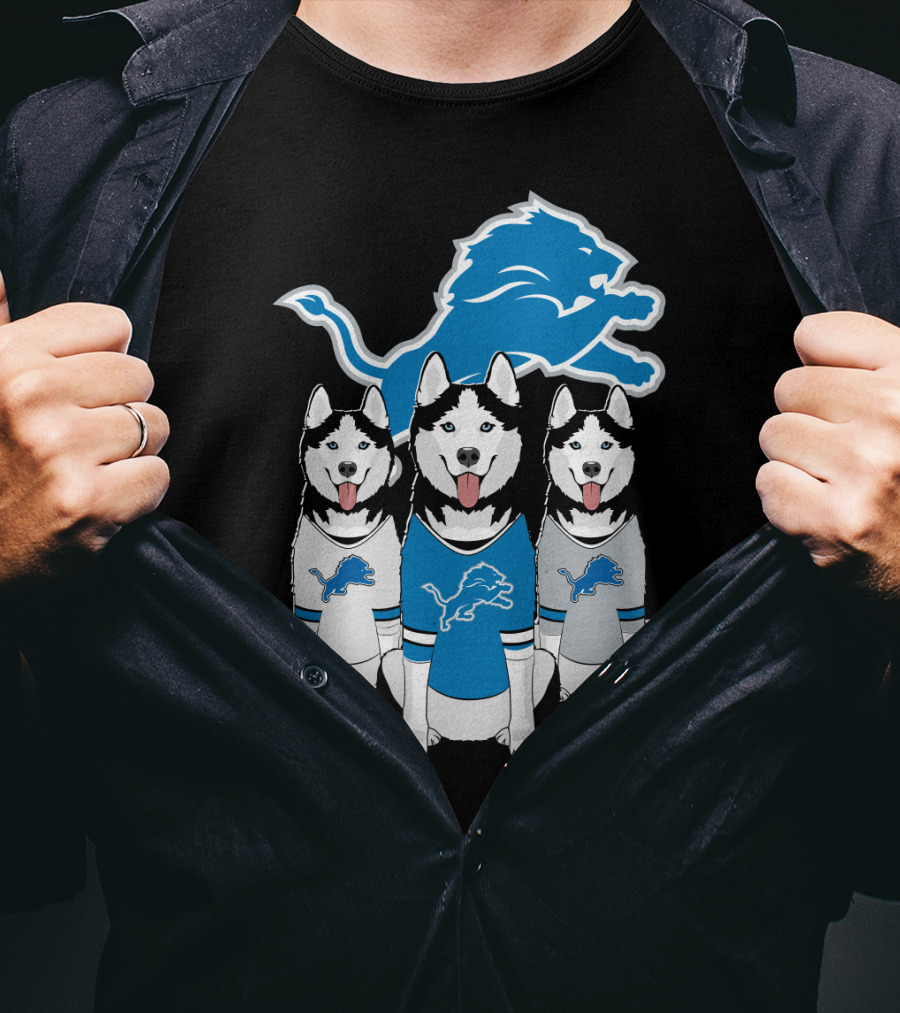 Detroit Lions Husky T-Shirt
