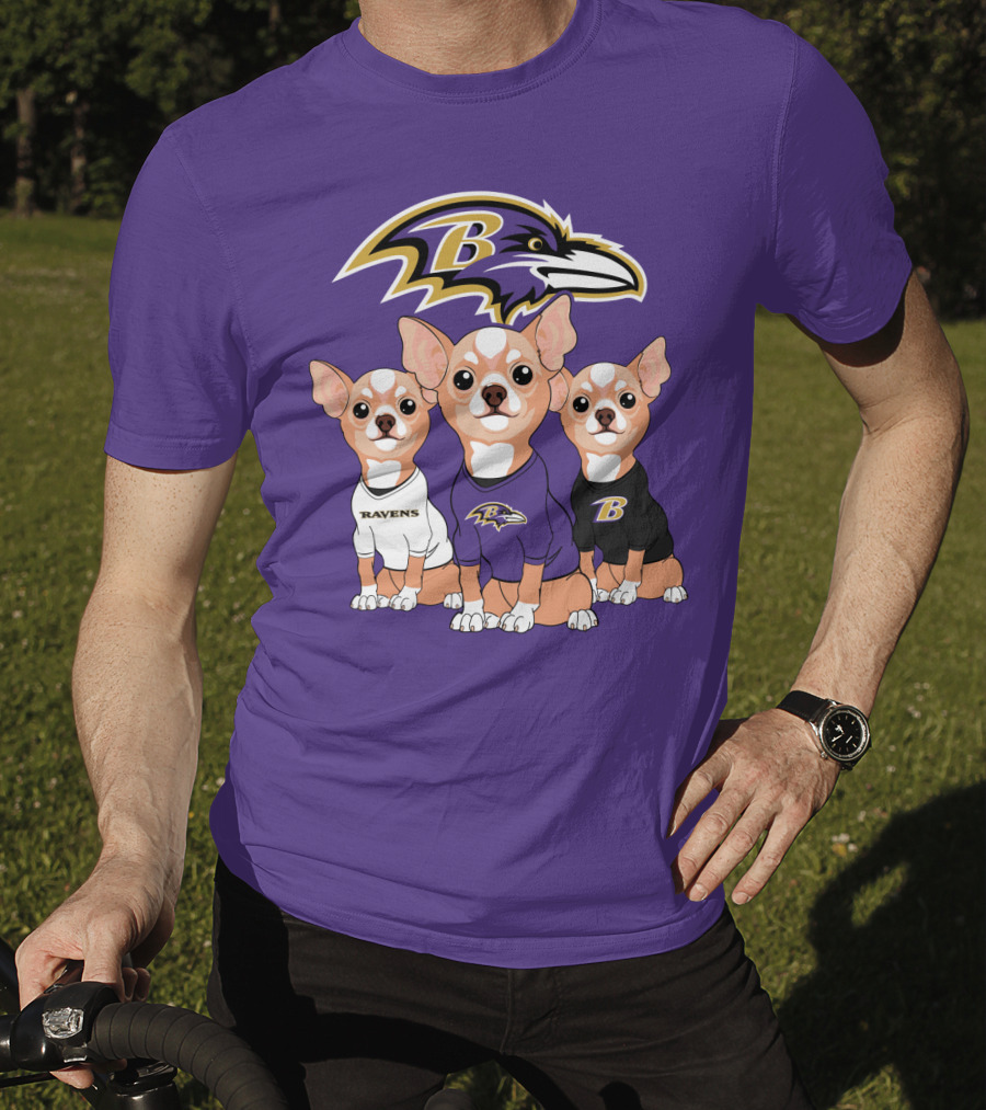Ravens Chihuahua T-Shirt