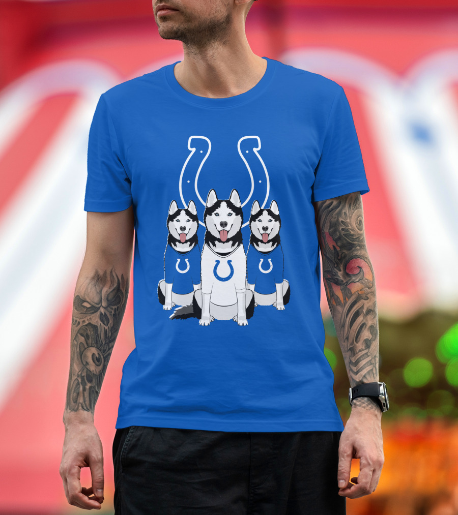Indianapolis Colts Husky Trio T-Shirt
