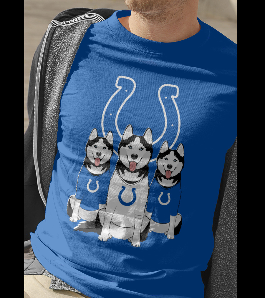 Indianapolis Colts Husky Trio T-Shirt