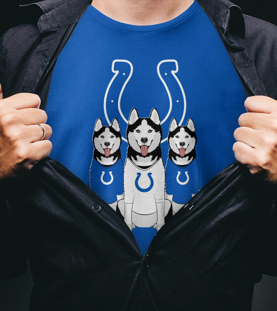Indianapolis Colts Husky Trio T-Shirt
