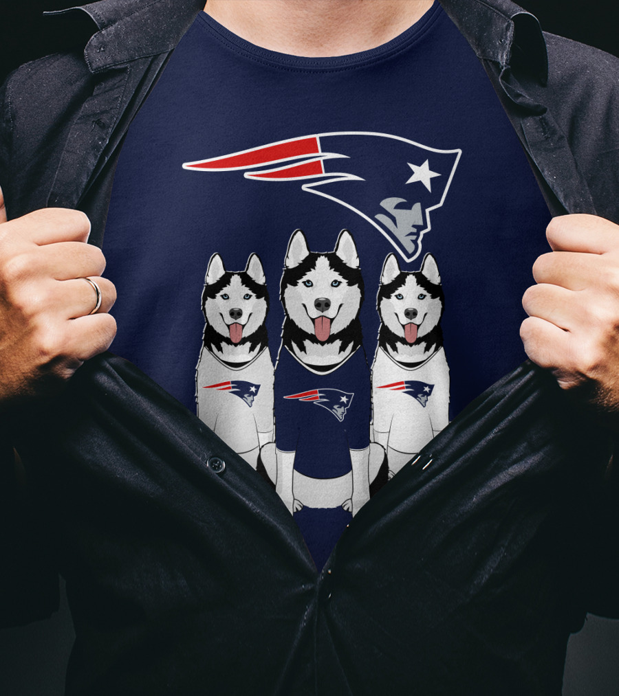 Patriots Husky Trio T-Shirt