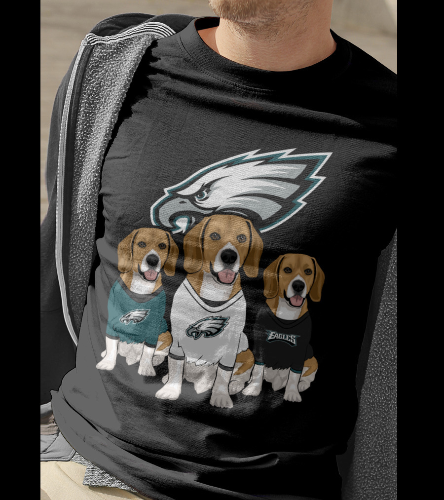 Philadelphia Eagles Beagles T-Shirt